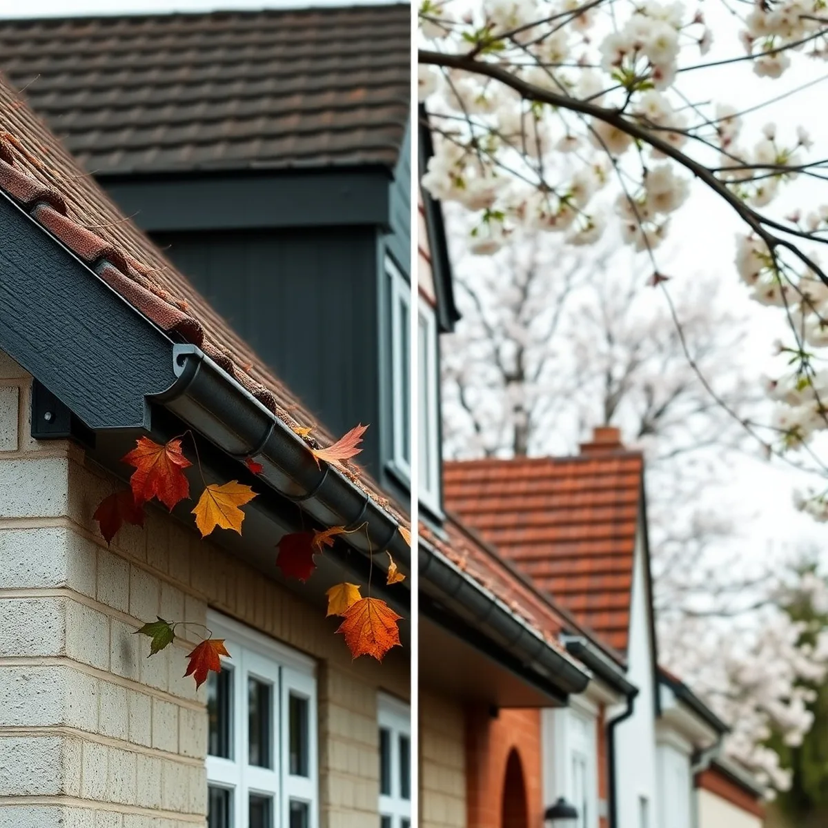 The Best Time to Clean Gutters in the UK