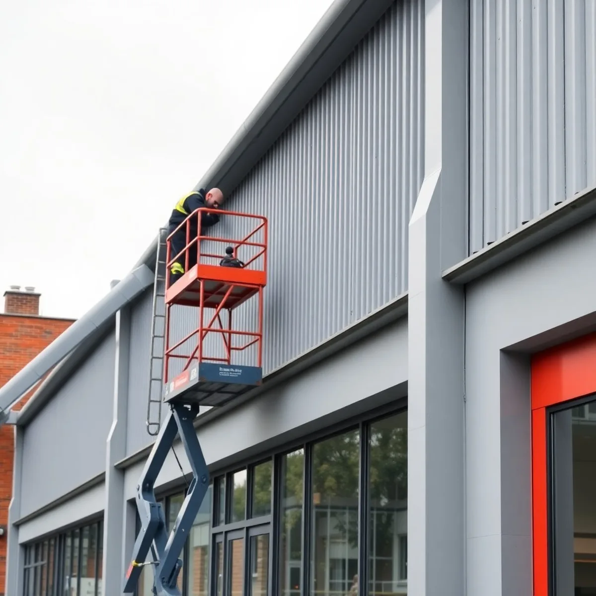 Commercial Gutter Cleaning in West London