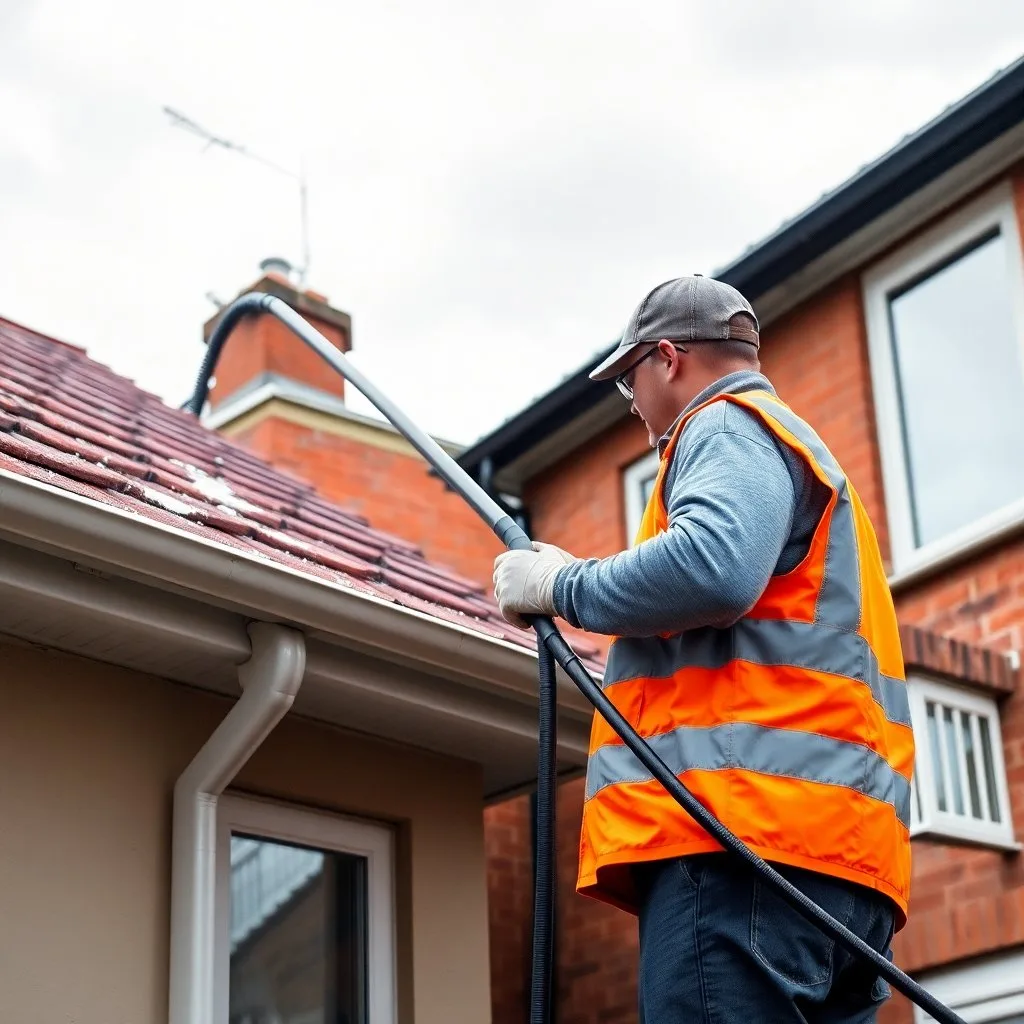 Professional gutter cleaning in Uxbridge, Harrow, Hayes and West London